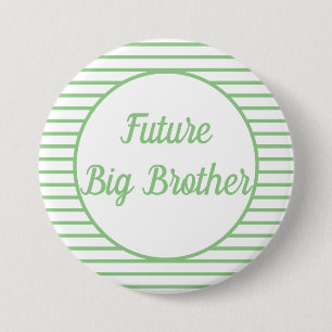 Future Big Brother Baby Shower Button