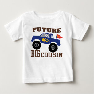 Future Big Cousin Monster Truck Baby T-Shirt