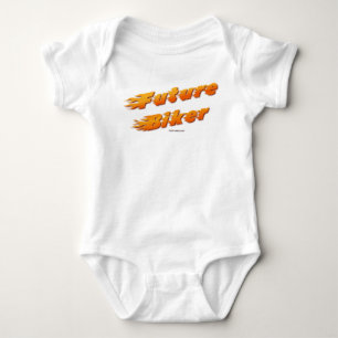 Future biker baby bodysuit