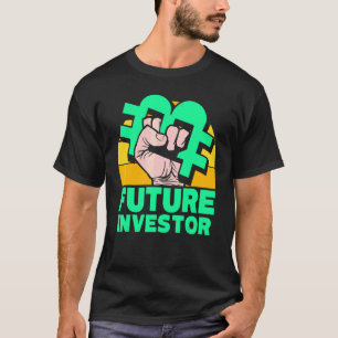 Future Bitcoin Investor Shareholder Investing Inve T-Shirt