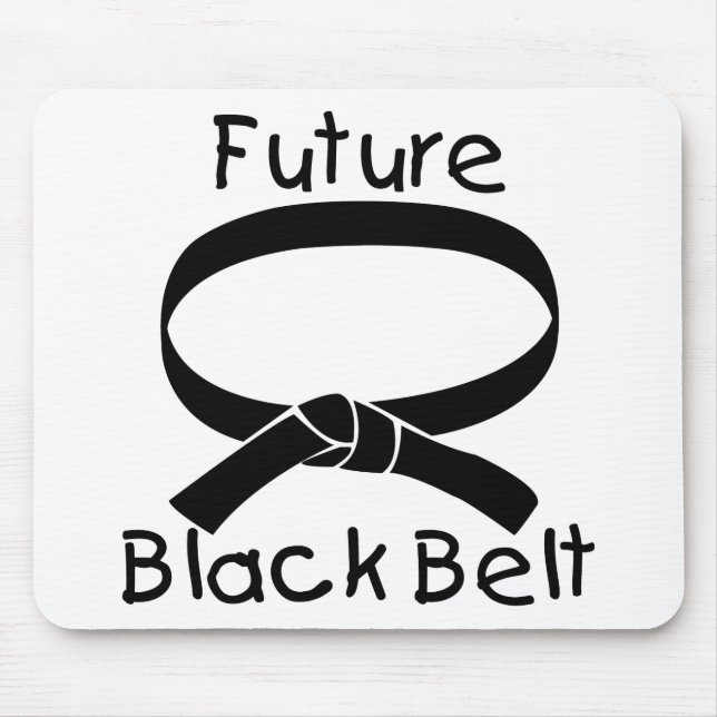 Future Black Belt Mouse Mat (Front)