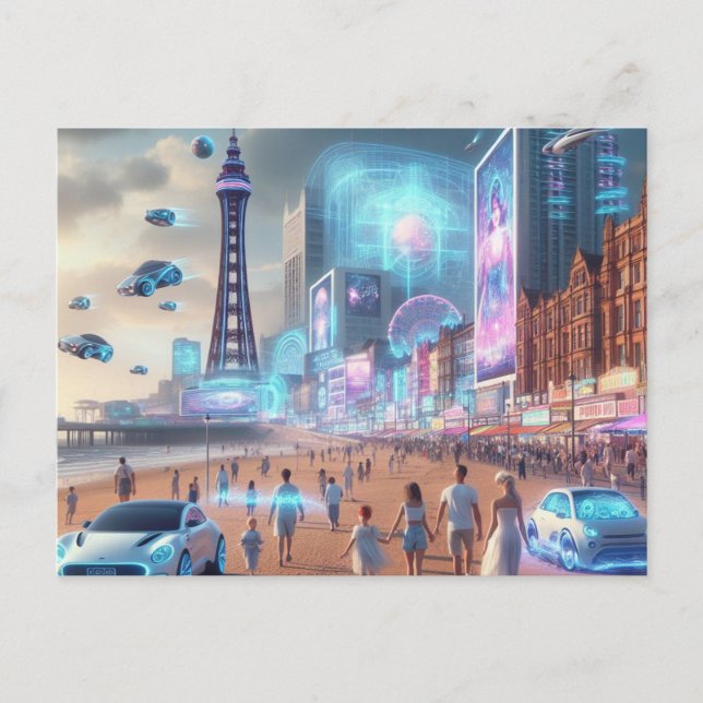 Future Blackpool Postcard (Front)
