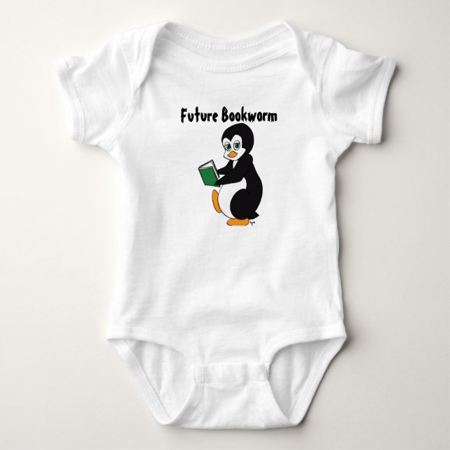 Future Bookworm Baby Creeper (Front)
