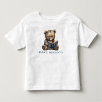 Future Bookworm Bear Reading Baby