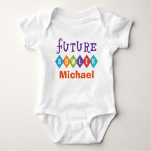 Future Bowling Kids Bowling Custom Baby T shirt