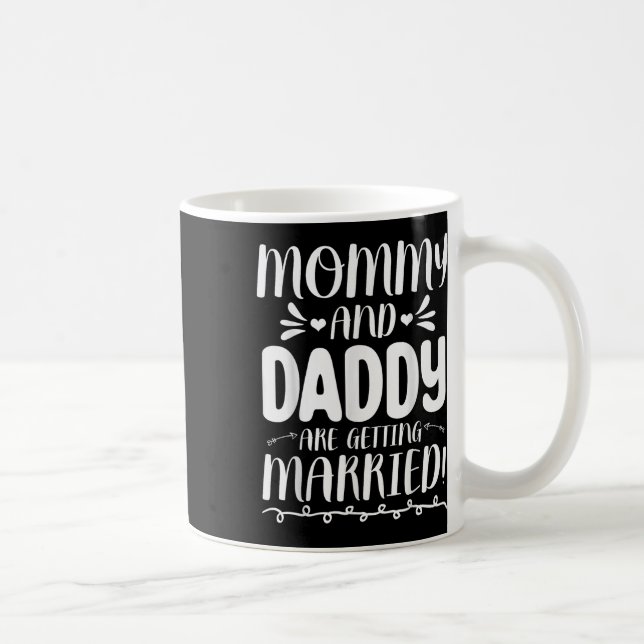 Future Bride And Groom Mum And Dad Are Getting Mar Coffee Mug (Right)