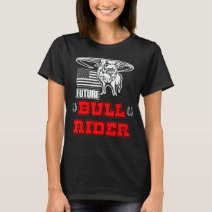Future Bull Rider Rodeo Bull Riding Mechanical T-Shirt
