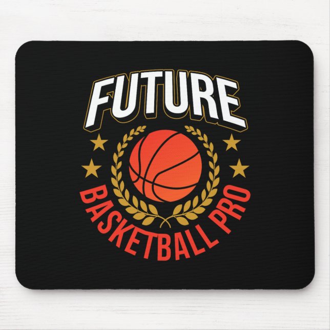 Future Bysketbyll Pro Coach Match Team Player  Mouse Mat (Front)