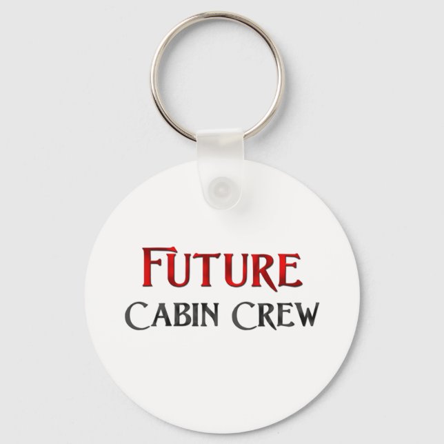 Future Cabin Crew Key Ring (Front)