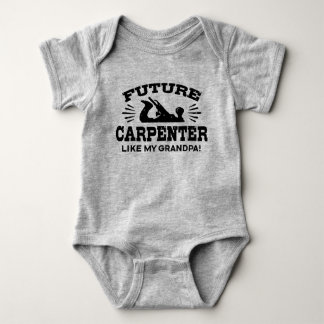 Future Carpenter Like My Grandpa Baby Bodysuit