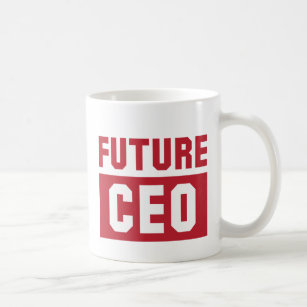 Future CEO Chief Executive Officer Businessman Coffee Mug