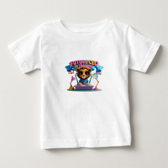 Future CEO in Training Kids T-Shirt (Front)
