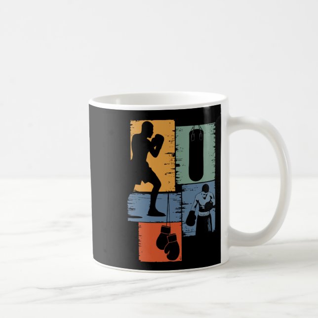 Future Champion Boxer Kids Boys Fun Graphic Design Coffee Mug (Right)