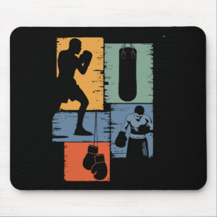 Future Champion Boxer Kids Boys Fun Graphic Design Mouse Mat