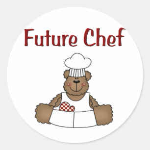 Future Chef Classic Round Sticker