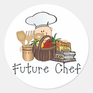 Future Chef Classic Round Sticker