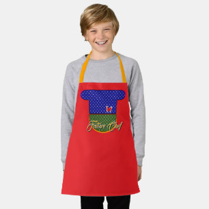 Future Chef Kids Red Apron