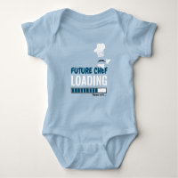 Future Chef Loading Trendy Funny Personalised Boy