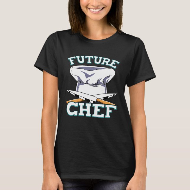 Future Chef Shirt  Trained Professional Cook Kitch (Front)