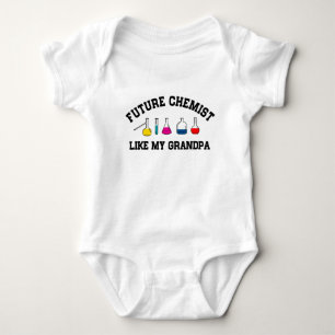 Future Chemist Like My Grandpa Baby Bodysuit