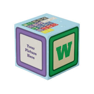 Future Chemist's Blocks Photo Cube