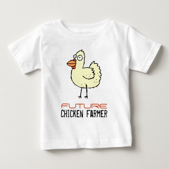 Future Chicken Farmer Baby T-Shirt (Front)