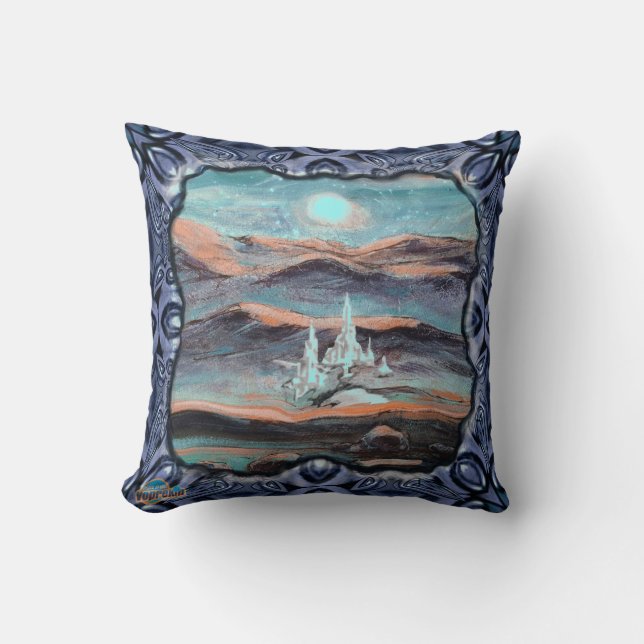 Future City of Light Cushion (Front)