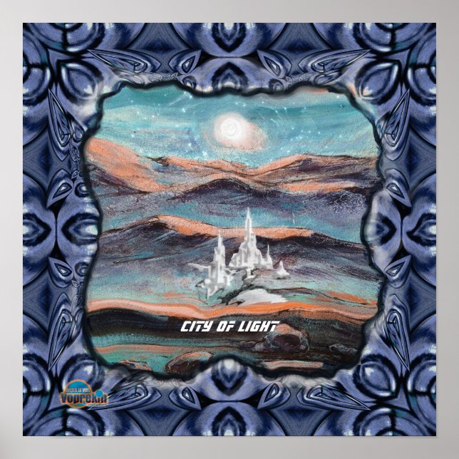 Future City of Light Poster (Front)