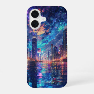 Future City Reflections iPhone 16 Case