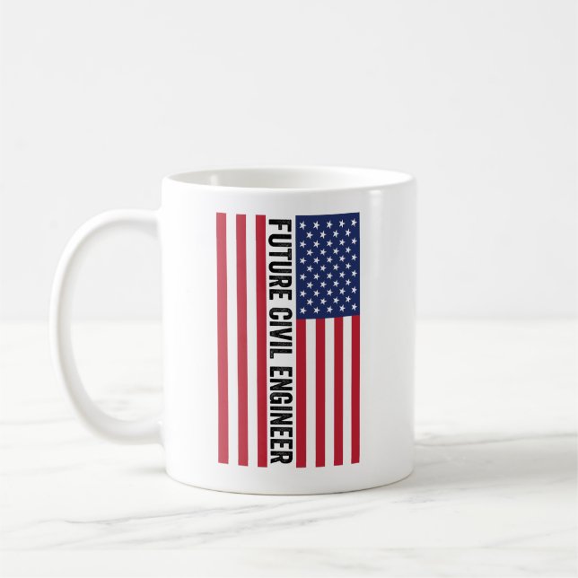 Future Civil Engineer Coffee Mug (Left)