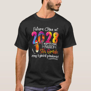 Future Class Of 2028 Back To School Team Fifth Gra T-Shirt