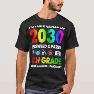 Future Class Of 2030 4th Grade Team Back To School T-Shirt