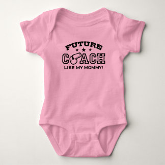 Future Coach Like My Mummy Baby T-Shirt Bodysuit
