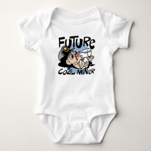 FUTURE COAL MINER BABY BODYSUIT