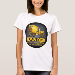 Future Concrete Truck Driver Womens T-Shirt