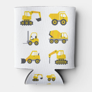 Future Construction Excavator operator Vehicles Can Cooler