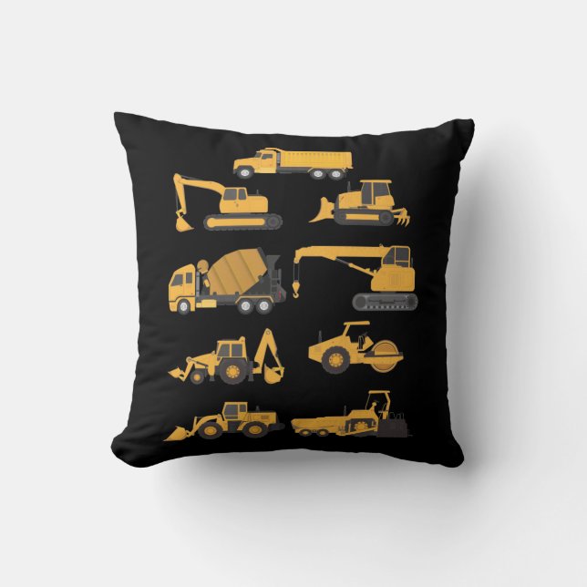 Future Construction Excavator operator Vehicles Cushion (Front)