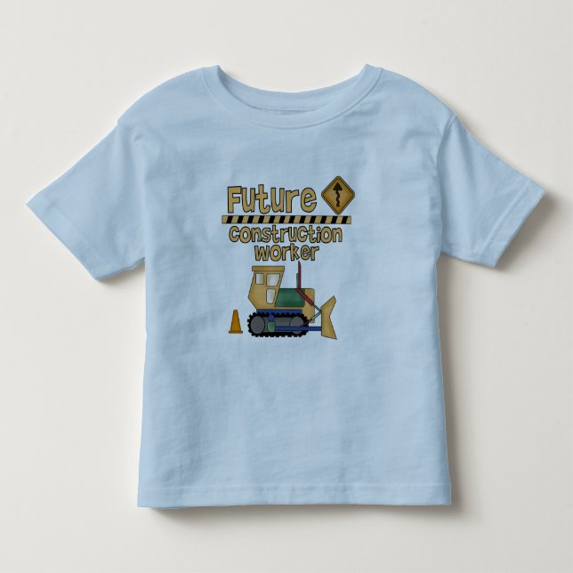 Future Construction Worker Tshirts and Gifts (Front)