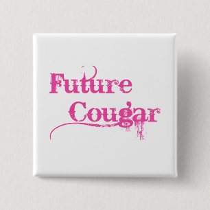 Future Cougar 15 Cm Square Badge