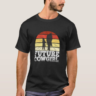 Future Cowgirl Western Cowgirl Halter Horse Horseb T-Shirt