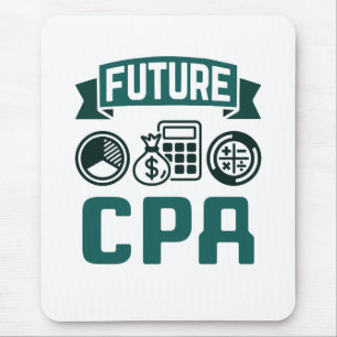 Future CPA Accounting Graduation Mouse Mat