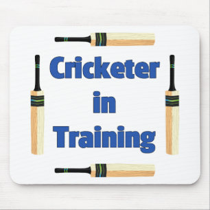 Future Cricketer or Cricketer in Training Mouse Mat