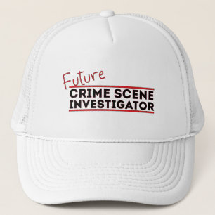 Future Crime Scene Investigator Trucker Hat