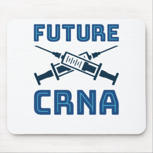Future CRNA Nurse Anesthetist Mouse Mat