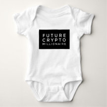 Future Crypto Millionaire Baby Big Block Design