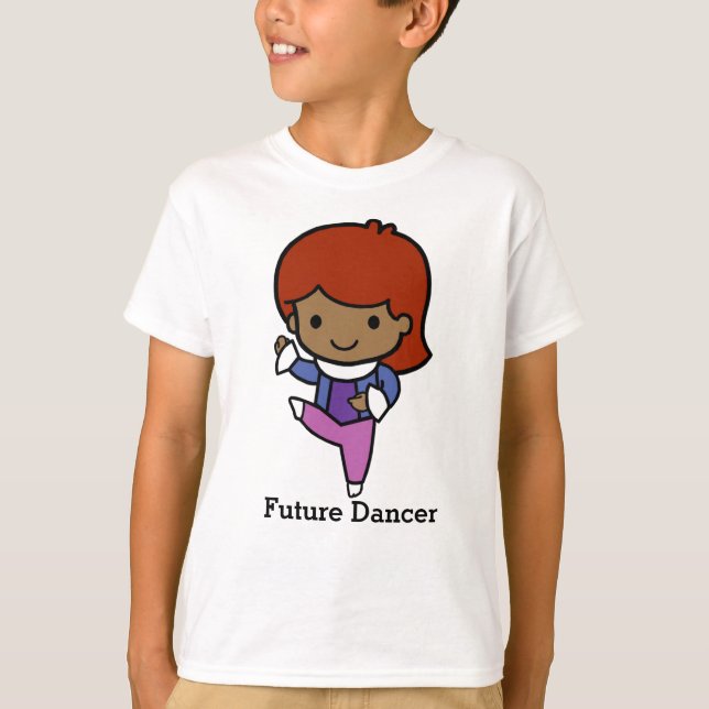 Future Cute Dancer, jazz / ballet T-Shirt (Front)