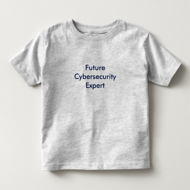Future Cyber Expert Toddler T-Shirt (Front)