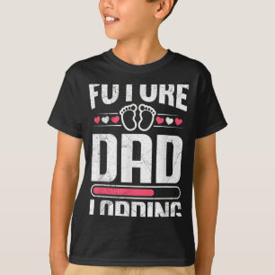 Future Dad Loading Fatherhood Funny Soon-to-be Dad T-Shirt