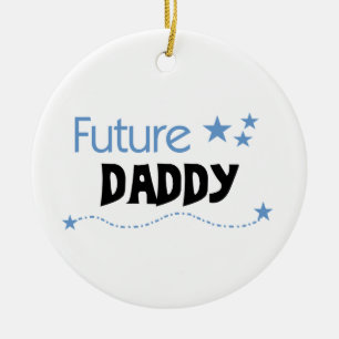 Future Daddy Gifts Ceramic Tree Decoration