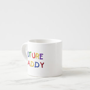 Future Daddy Primary Colours T-shirts and Gifts Espresso Cup
